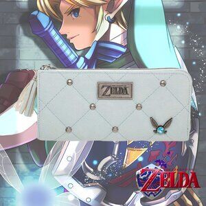 Bioworld Women's Legend Of Zelda‎ Navi L Zip Wallet